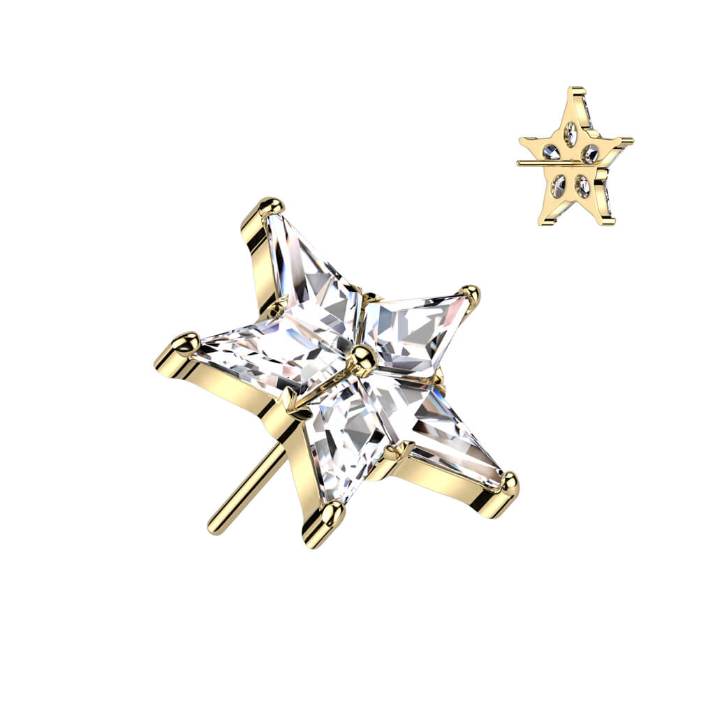 Titanium Top Star Zirconia Push-In