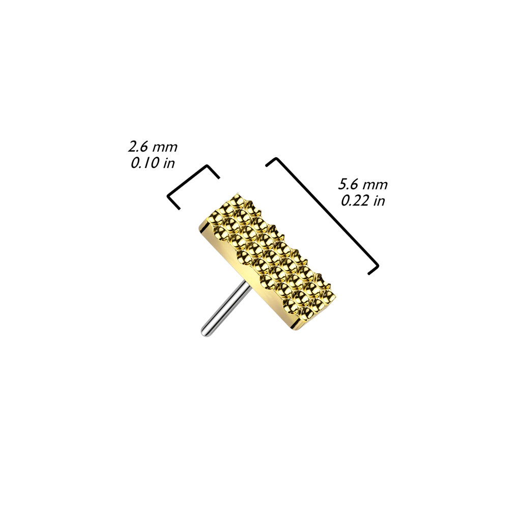 Embout Embout Rectangle Enfoncer