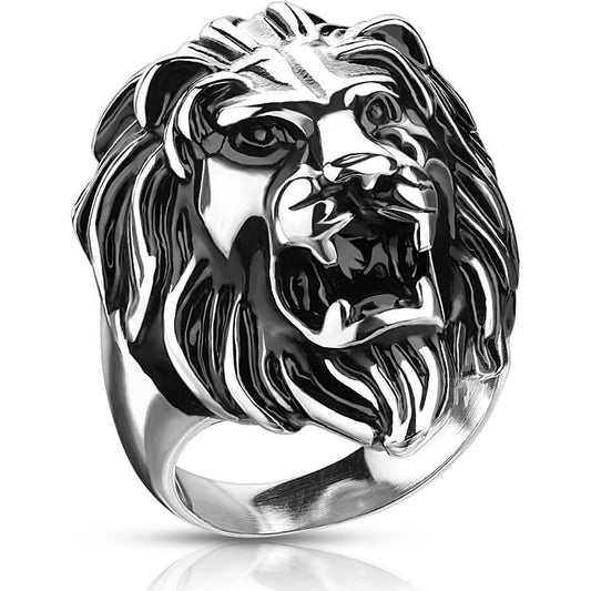 Anneau Lion Argent