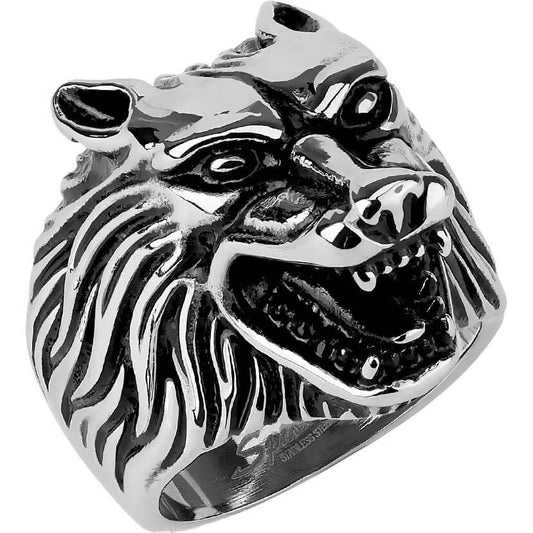 Wolf head Silver