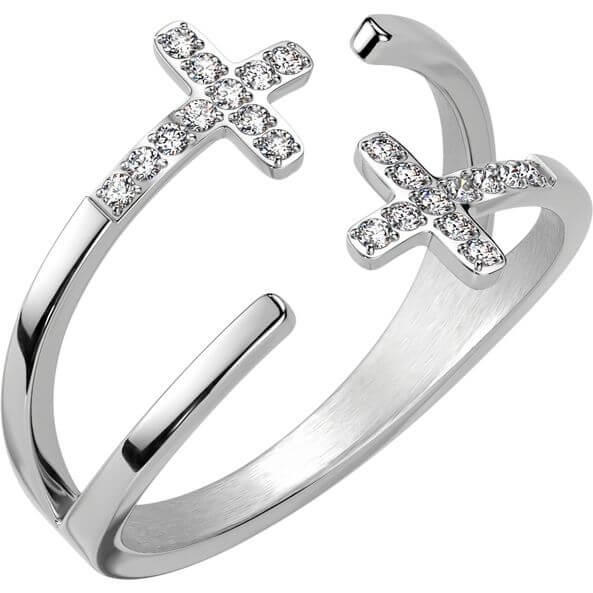 2 crosses zirconia