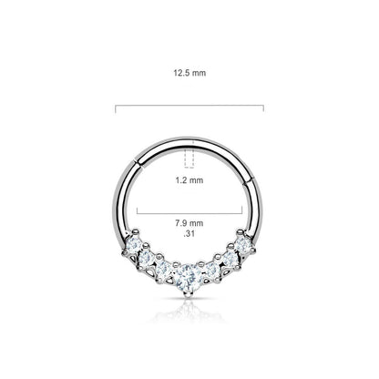 Ring 7 Zirconia Clicker