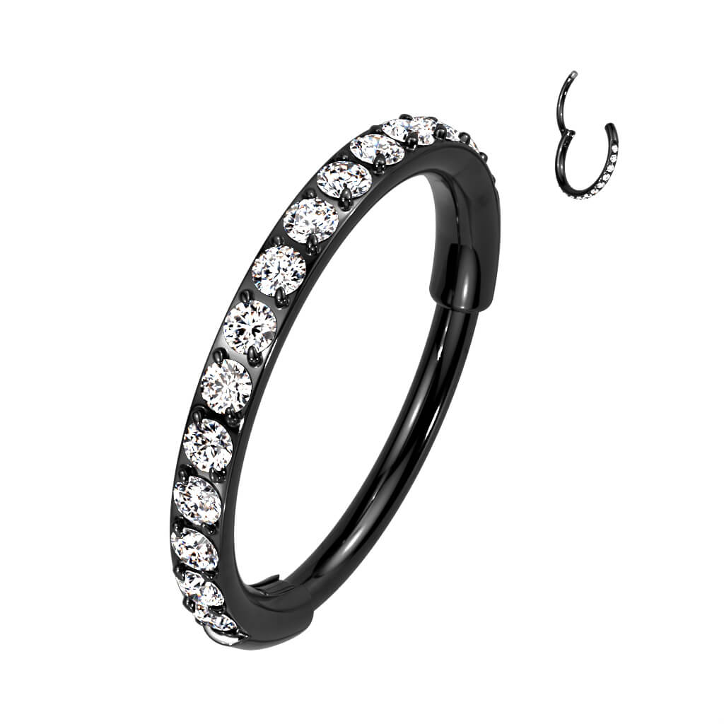 Titanium Ring Zirconia Clicker