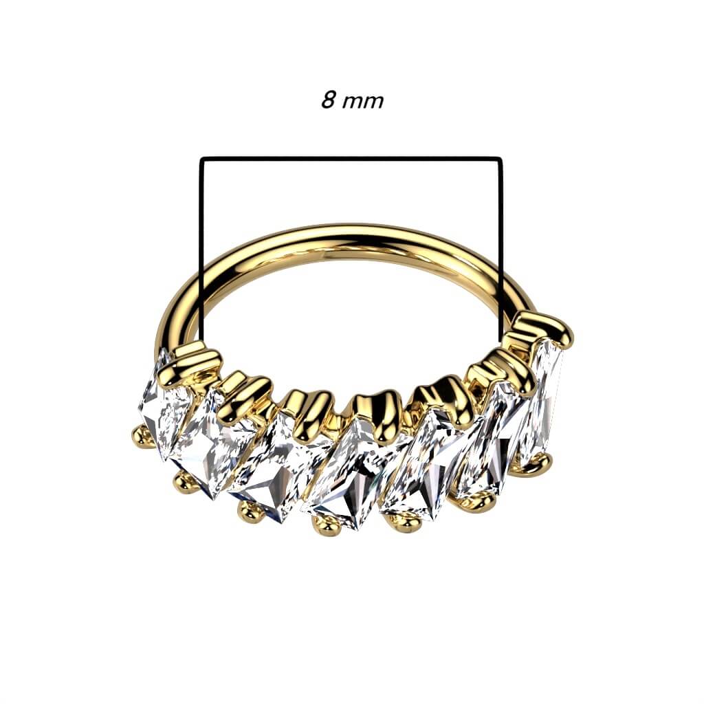 Anillo Circonita Flexible