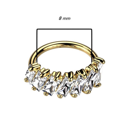 Anillo Circonita Flexible