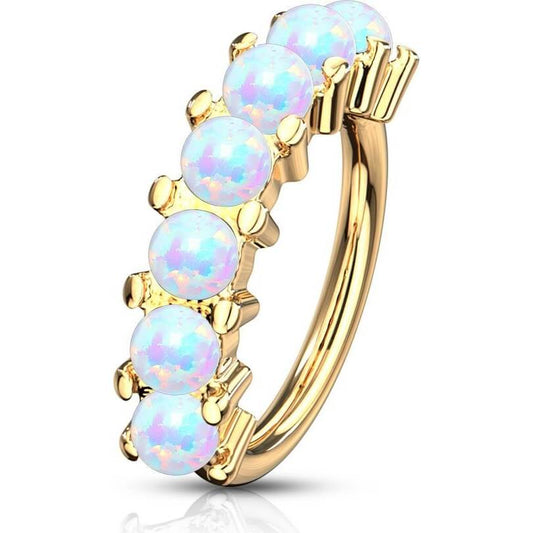 Ring 7 Opal Biegbar