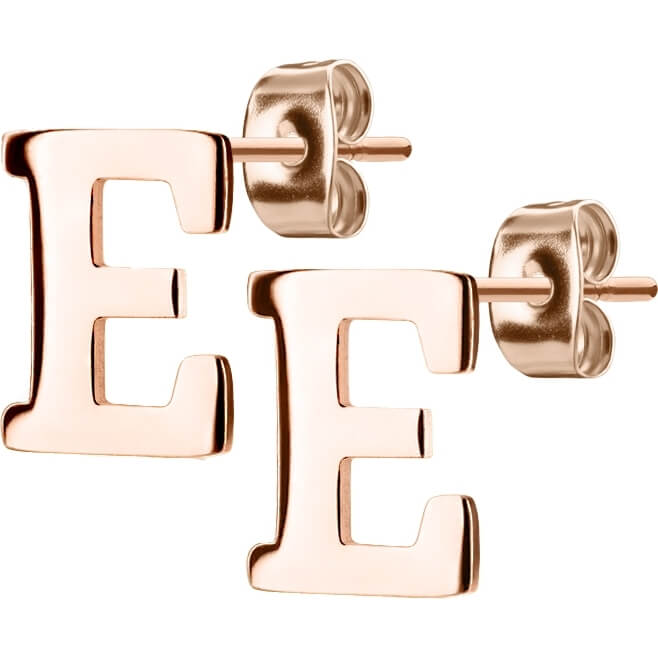 Buchstaben A-Z Roségold