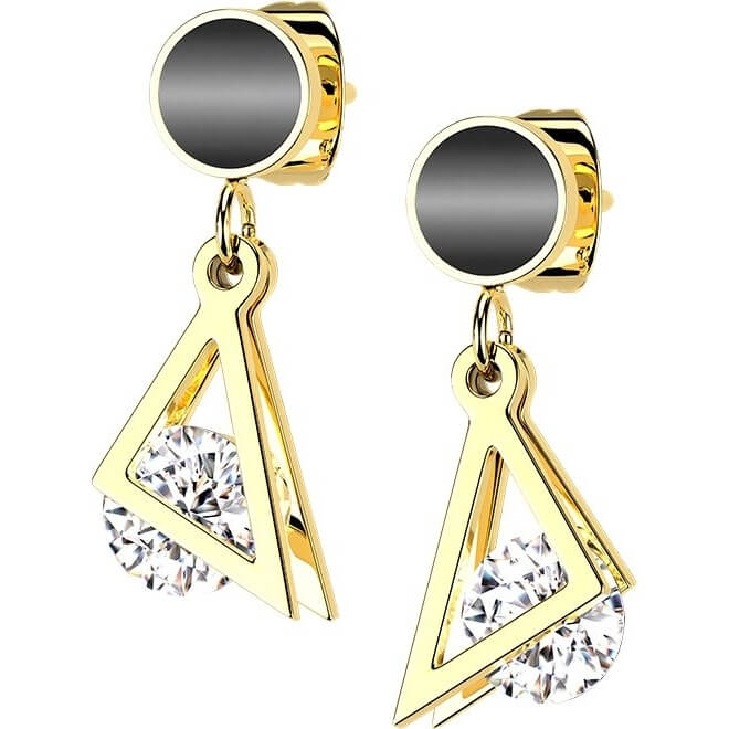 Triangle dangle Zirconia