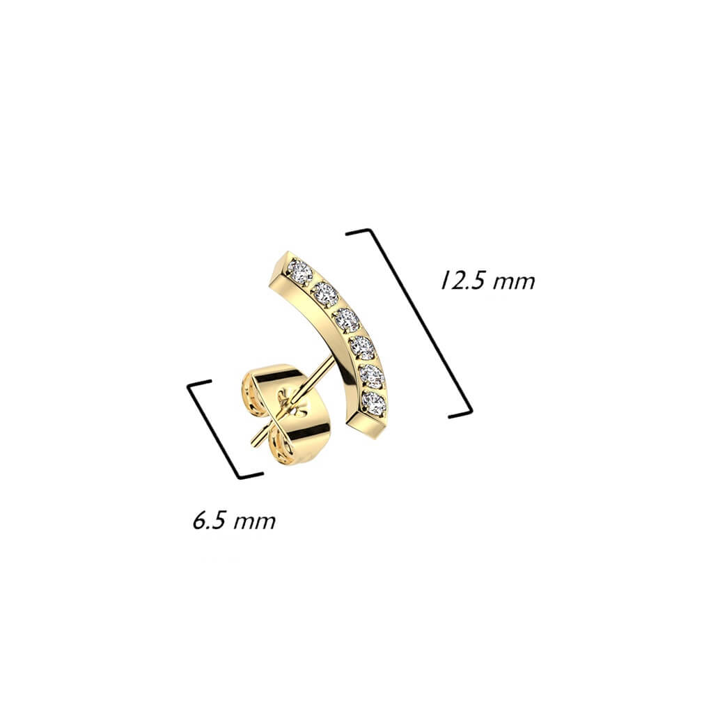 Curved Zirconia