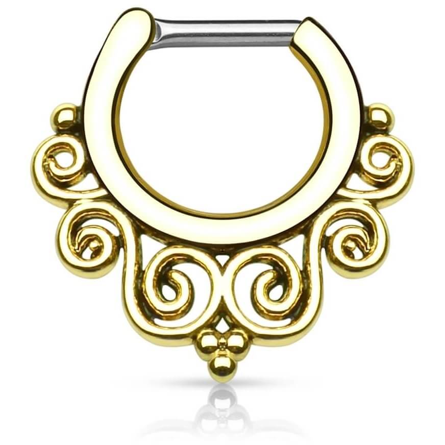 Septum clicker tribal clicker