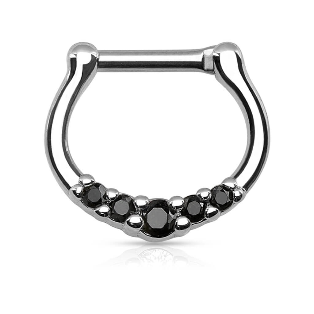 Septum Piercing Clicker Circonio Clicker