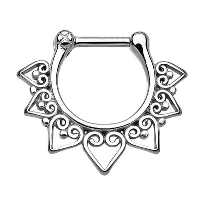 Septum clicker tribal serca clicker