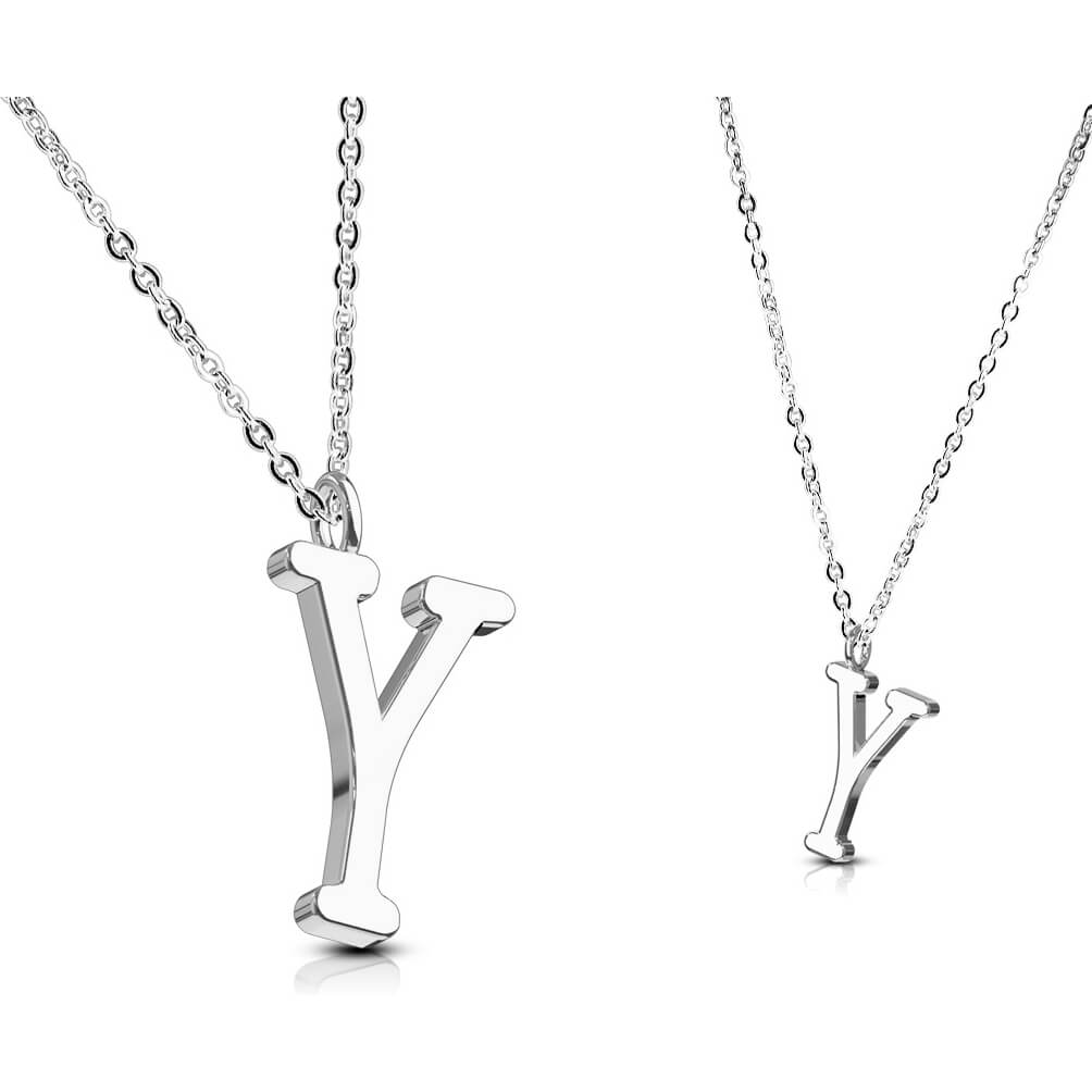 Collier Lettres A-Z Argent