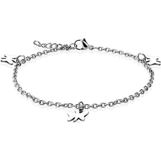 Bracelet Papillon Argent