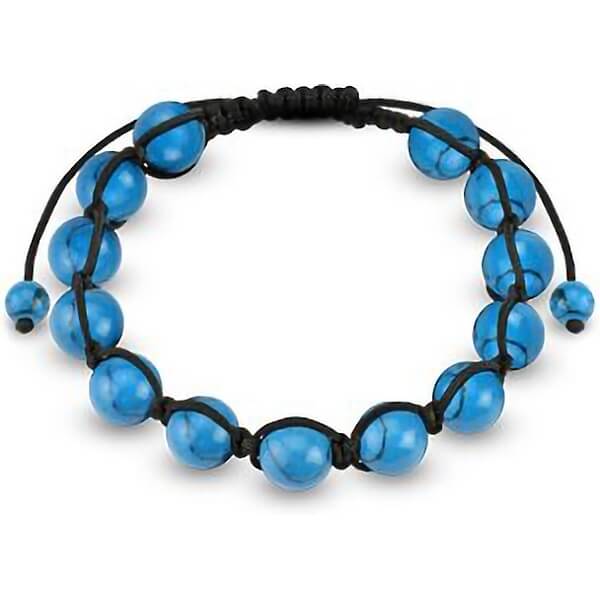 Pearls Chain Turquoise Semi-Precious Stone