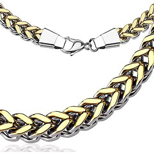 Box Chain Gold Silver