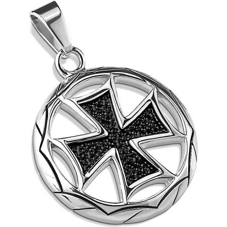 Iron Cross Black Silver