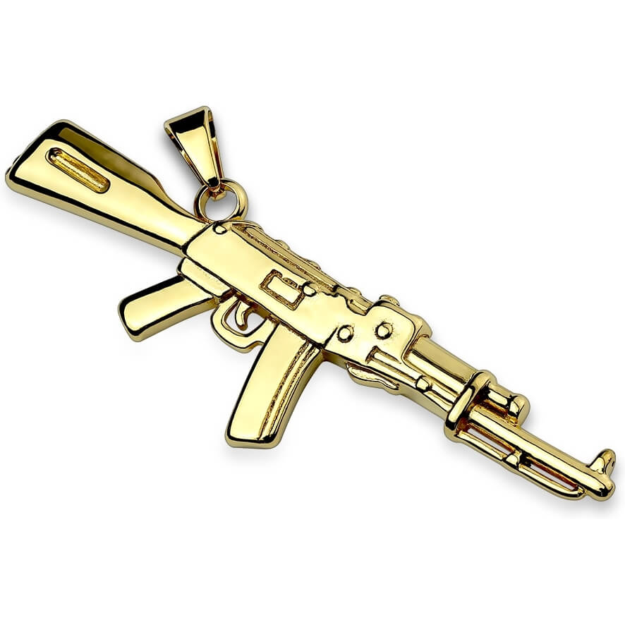 Rifle AK 47 Oro 