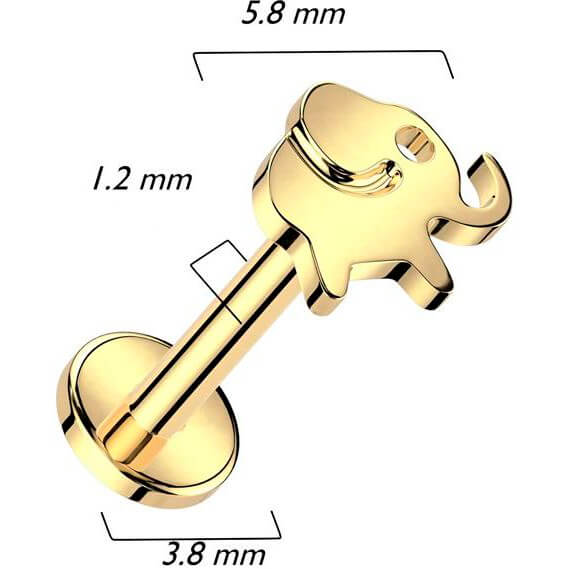 Titan Labret Elefant Innengewinde