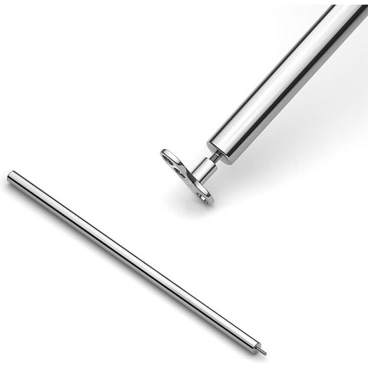 Insertion taper for dermal anchors Internally Threaded