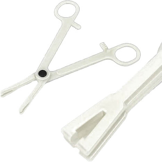 Disposable slotted Plastic Forceps