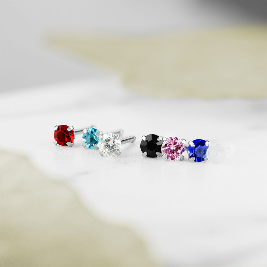 Nose Stud Set Zirconia