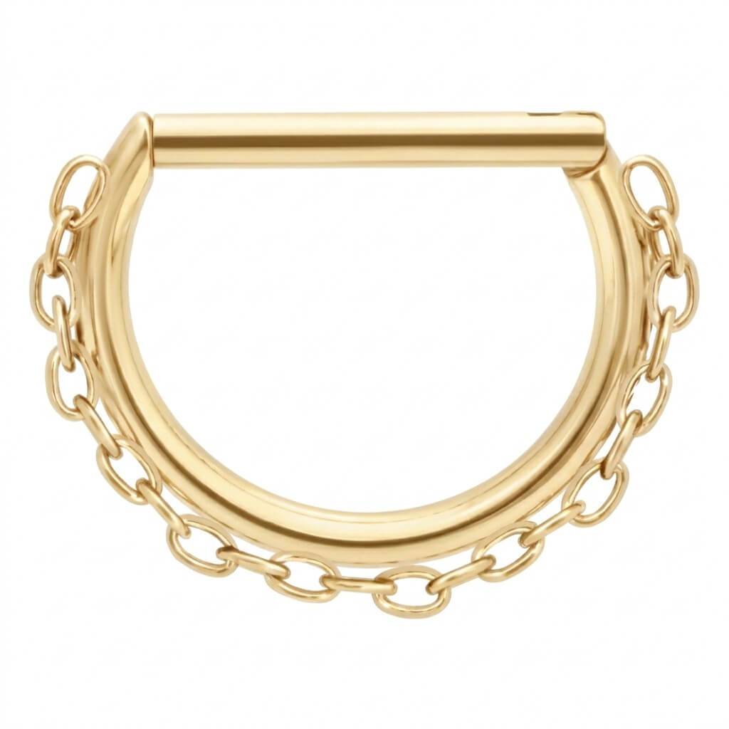 Titanium Ring Chain Clicker