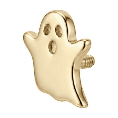 Titanium Top Spooky Halloween Ghost Internally Threaded